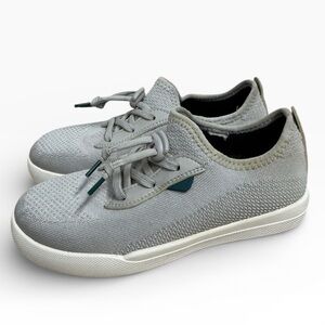 Vessi Weekend Kids Waterproof Sneakers Grey US 2 Lightweight Casual Shoes